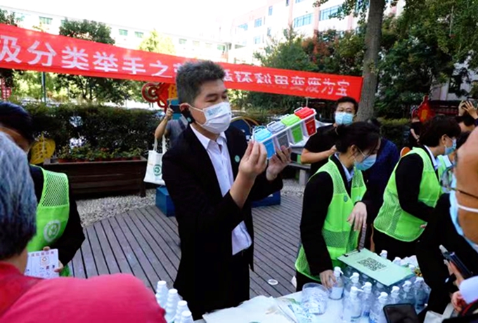 郑州市市直机关事务管理局组织开展2022年公共机构生活垃圾分类示范工作重点单位和节能工作现场观摩活动